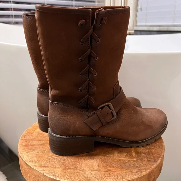 Sofft Rich Brown Ankle Booties - Picture 4 of 6